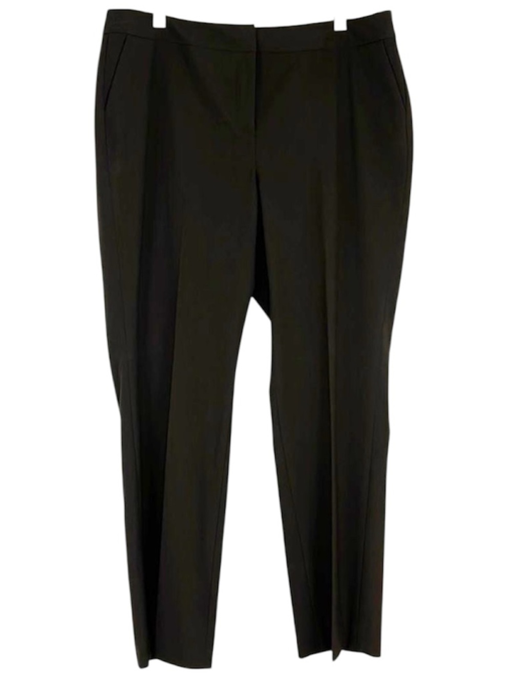 NWT Sejour Curvy Fit Straight Leg Trouser Pants Brown Size 14W Plus